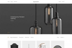 WordPress主题汉化版 Savoy V2.3.3极简电商外贸商城主题