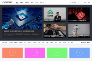 WordPress 简洁自适应博客杂志类CX-MULTI主题