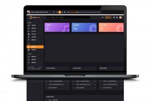 整理黑色非常精美大气音乐歌曲DJ网站源码带自适应手机端
