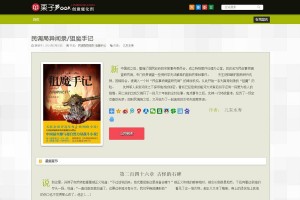 WordPress主题 多本小说阅读模板