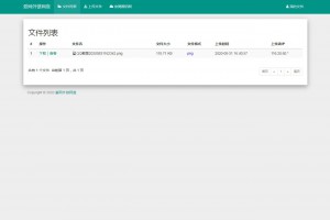 响应式H5图片网盘外链系统源码 自适应PC手机端