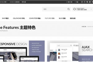 wordpress主题_购物商城主题源码电子商务外贸网站汉化版