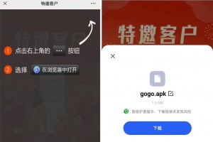 强制拉起浏览器/带密码的app下载分发页