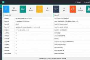 织梦非常漂亮简洁的layui框架后台模板