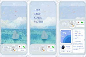 原创拟态UI3.0-一款完全开源的个人主页源码