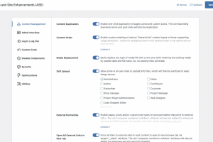 分享一款国外的wordpress优化插件：Admin and Site Enhancements (ASE)