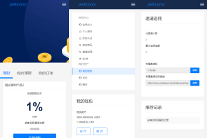 USDT理财虚拟锁仓货币投资理财定期活期出海源码_双语言区块链理财系统