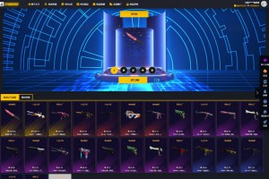 CSGO游戏盲盒开箱源码 盲盒对战、幸运开箱、积分商城、Fl盲盒
