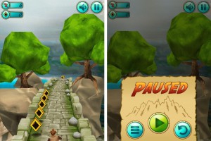 神庙逃亡小游戏源码，自适应休闲小游戏源码，电脑手机都可以玩，适合引流的程序代码