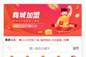 【彩虹代刷网仿小储store模板 】彩虹系统+仿小储云的商城模板