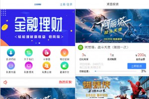 【金融理财系统】每日返利+影视投资+投资理财+积分商城+免签约支付系统+完美运营