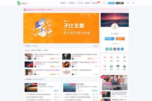 wordpress zibll子比主题6.4.1开心版源码下载_破解原版/直接使用/无需教程_站长亲测