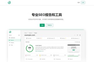 轻量SEO分析报告程序网站已开心去授权