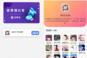 WordPress开发进群V2主题源码，多种引流方法，引私域二次变现