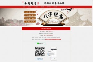 【带个人免签支付】宝宝取名源码 易经在线起名网 周易新生儿取名 生辰八字取名系统