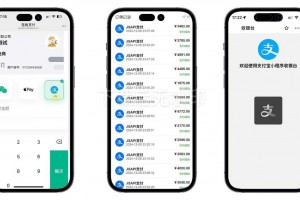 易支付精美设计的支付收银台模板，支持Apple Pay，需要配合jspay