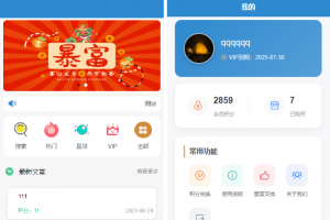 简约风知识付费网站源码