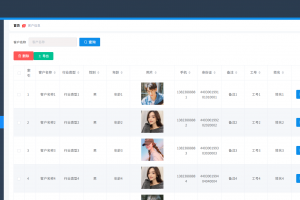 企业客户管理系统 springboot+vue Java版