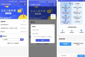 企业年报服务系统/小微服务助手系统电销年报系统企业年审企业申请管理